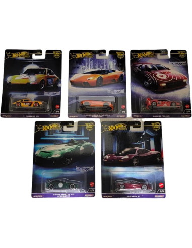 Hot Wheels Car Culture 2024 Conjunto 5 Vehículos Diecast