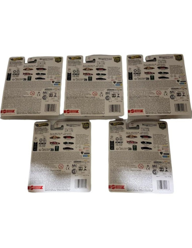 Hot Wheels Car Culture 2024 Conjunto 5 Vehículos Diecast