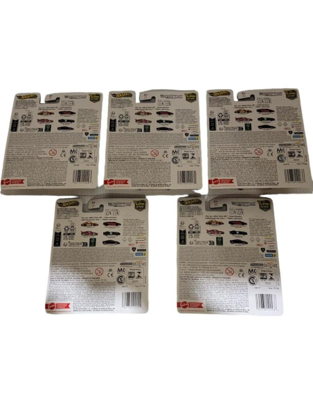 Hot Wheels Car Culture 2024 Conjunto 5 Vehículos Diecast