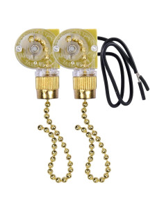 Interruptor de Ventilador de Techo Zing Ear ZE-109 2 Unidades