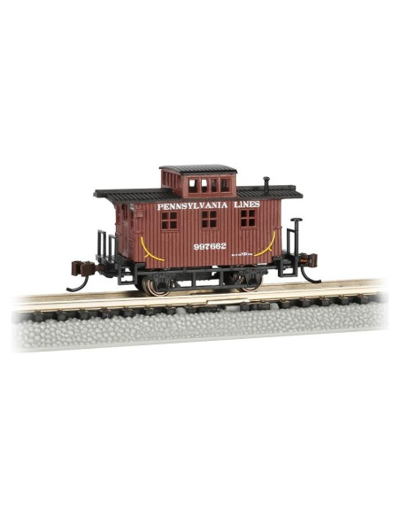Caboose Antiguo Bachmann Escala N 54g Prototipo Pennsylvania