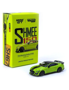 Coche Diecast Shelby GT500 1/64 Verde True Scale