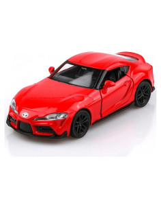 Coche de Juguete Toyota Supra 1/36 Retroceso Rojo
