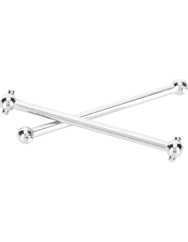 Eje de Conducción RC Yosoo 1/18 Metal 53mm 2 Pcs Reemplazo