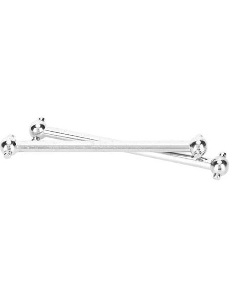 Eje de Conducción RC Yosoo 1/18 Metal 53mm 2 Pcs Reemplazo