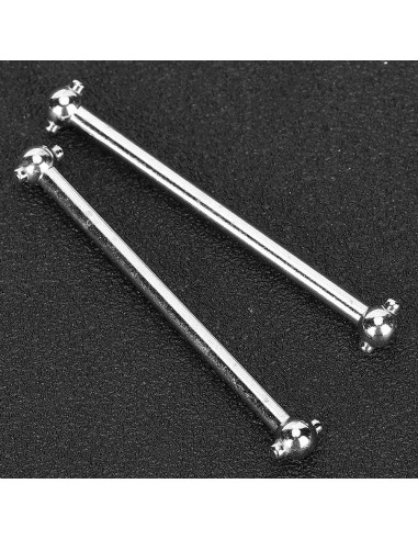 Eje de Conducción RC Yosoo 1/18 Metal 53mm 2 Pcs Reemplazo