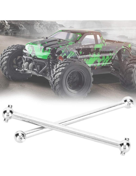 Eje de Conducción RC Yosoo 1/18 Metal 53mm 2 Pcs Reemplazo