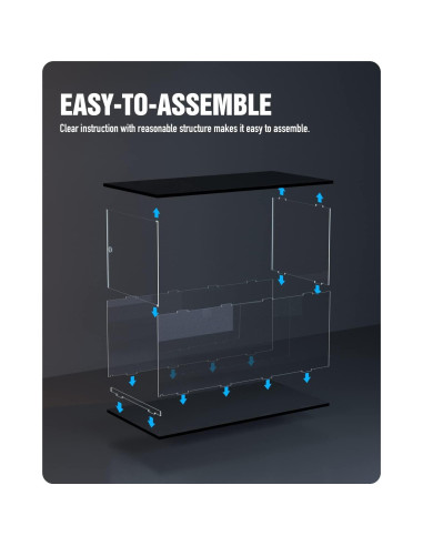 Caja de Exhibición Acrílica Nifeliz para Modelos 1:8