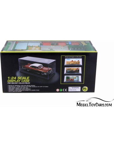 Cajas de Exhibición Acrílicas - Vitrina 1/24 para Diecast