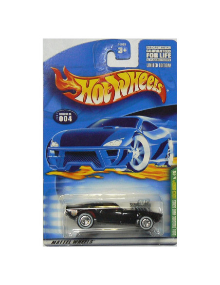 Auto de colección Hot Wheels Rodger Dodger 1:64 Negro Auto de colección Hot Wheels Rodger Dodger 1:64 Negro