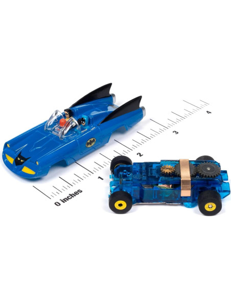 Auto World Thunderjet Batimóvil 1968 Escala 1:64 Azul