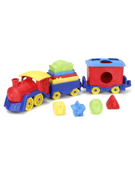 Tren de Apilar y Clasificar Green Toys Mickey Mouse Tren de Apilar y Clasificar Green Toys Mickey Mouse