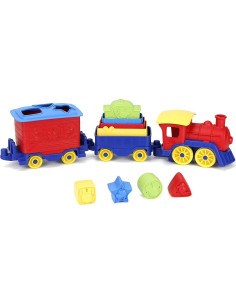 Tren de Apilar y Clasificar Green Toys Mickey Mouse 2