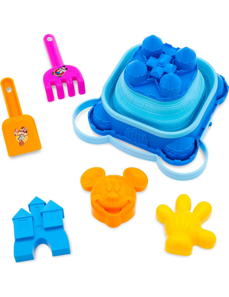 Conjunto de Playa Disney Mickey Minnie 6 Piezas Juguetes