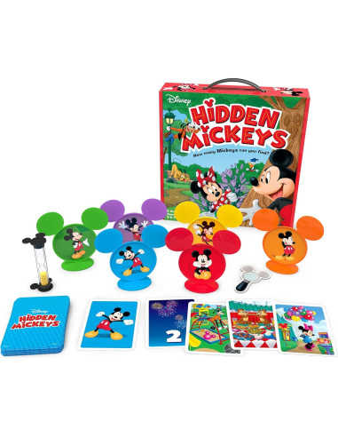 Juego de Escondite Mickey Oculto Funko Disney para 2-6 Jugadores