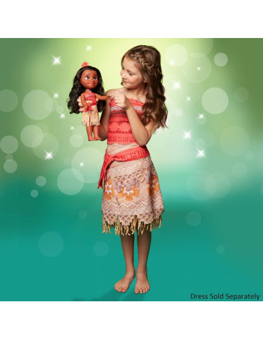 Muñeca Moana Disney Princess 35.5 cm con Vestido y Diadema
