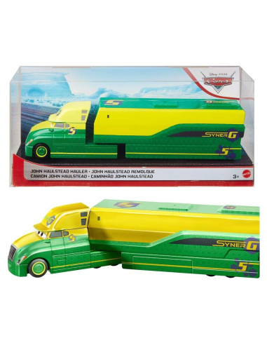 Vehículo Disney Pixar Cars 3 John Haulstead Mattel 1:55