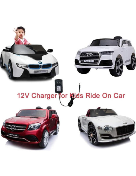 Cargador 12V eeTao para juguetes eléctricos de niños