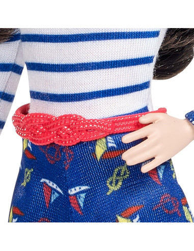 Muñeca Barbie Fashionistas 61 Náutico con accesorios