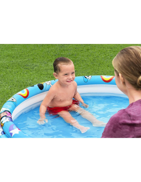 Piscina Inflable Bestway Mickey 122 cm Multicolor 140L Piscina Inflable Bestway Mickey 122 cm Multicolor 140L