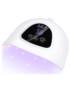 Lámpara UV para Uñas LKE S8 72W con Temporizador y Sensor