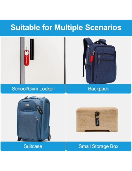 Candado Biométrico Decruil Huella Dactilar Recargable Negro