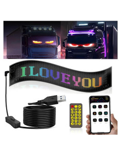 Luz LED Flexible Programable Juchangps 9,14x37,34cm