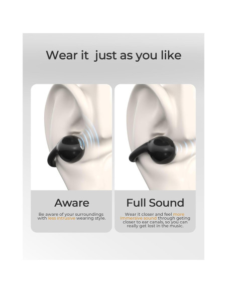 Auriculares Inalámbricos Lytmi CozyClip B1 Bluetooth 5.3 IPX4