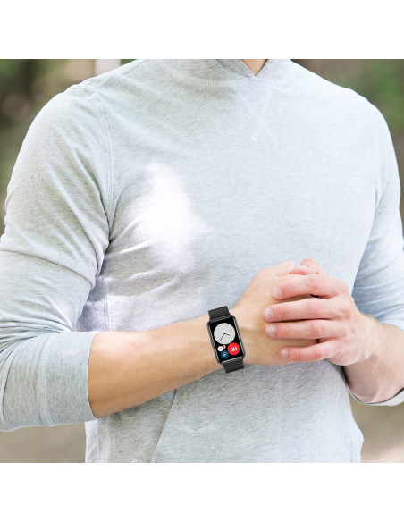 Correa de Silicona Resistente al Agua FitTurn para Huawei Watch Fit