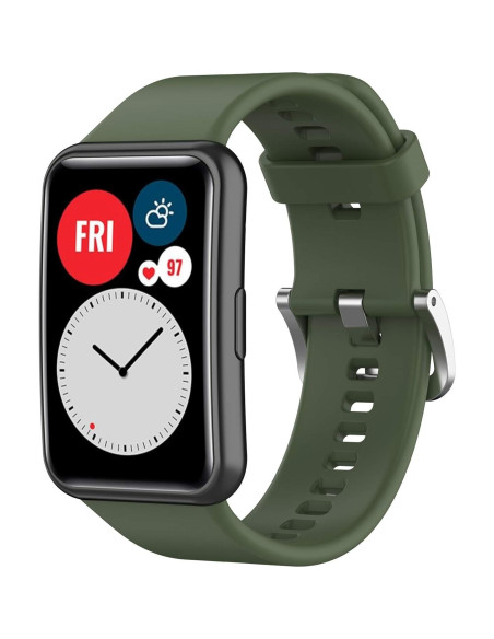 Correa de Silicona Resistente al Agua FitTurn para Huawei Watch Fit