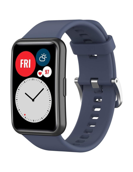 Correa de Silicona Resistente al Agua FitTurn para Huawei Watch Fit