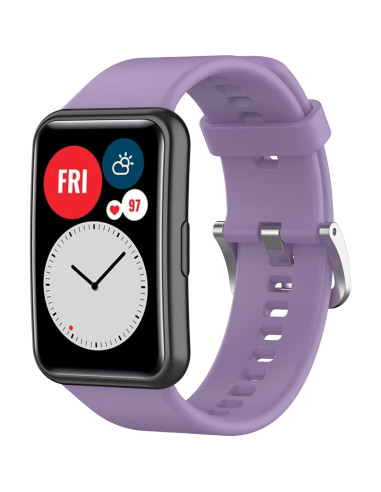 Correa de Silicona Resistente al Agua FitTurn para Huawei Watch Fit