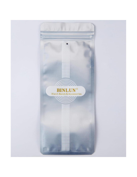 Correa de Reloj de Cuero BINLUN Patrón Cocodrilo 13 Tamaños