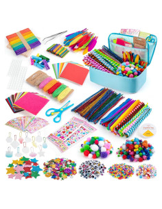 Kit de Manualidades Sundaymot 2000 Piezas para Niños 6-10 Años