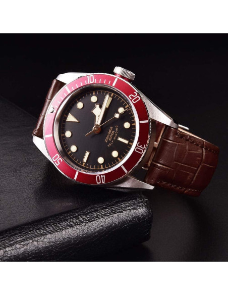 Correa de Reloj de Cuero Ritche 20mm para Samsung Galaxy