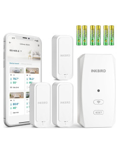 Higrómetro Termómetro WiFi Inkbird con Sensor Suizo 3 Pzs