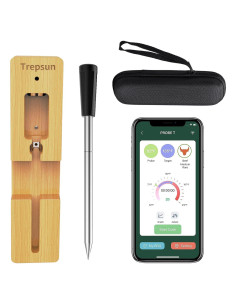 Termómetro Digital Inalámbrico Trepsun FM200 para Carne