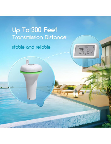 Termómetro Inalámbrico Inkbird IBS-P02R Flotante IPX7