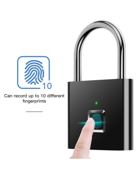 Candado Biométrico AICase de Huella Digital 90g USB Candado Biométrico AICase de Huella Digital 90g USB
