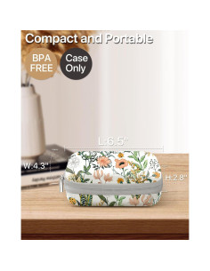 Funda EVA para máquina de etiquetado RHEMEL Floral 16,5x10,9cm 2