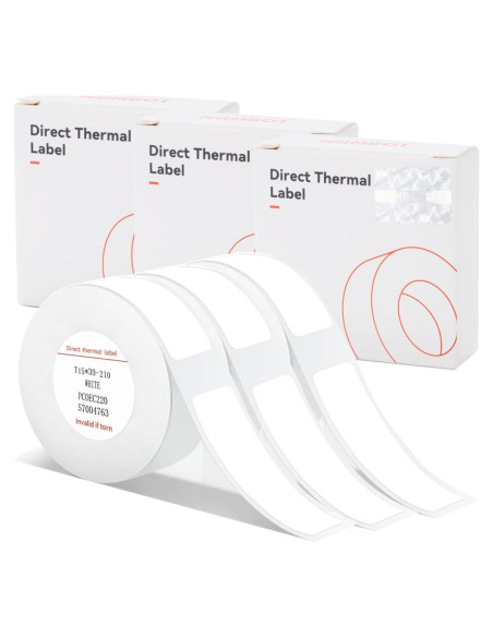 Cinta de Etiquetas INeedIt 3 Rollos 15x30mm Autoadhesiva