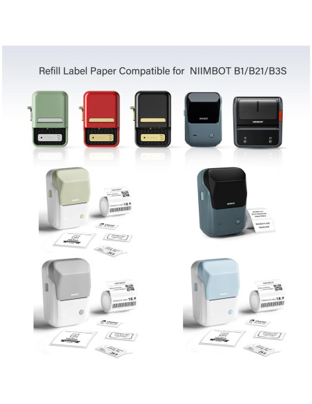 Cintas de Etiquetas Autoadhesivas Haihaixiong 50x30mm