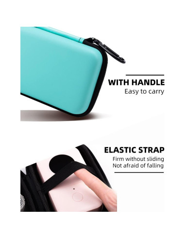 Funda dura de transporte Phomemo para impresora de etiquetas