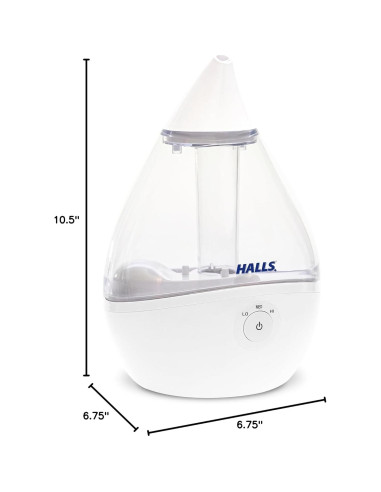 Humidificador Ultrasónico Crane x HALLS Droplet 1.89L