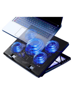 Almohadilla de Enfriamiento KEROLFFU 16" Aluminio USB Ajustable