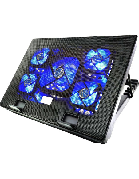 Almohadilla de Enfriamiento KEROLFFU 16" Aluminio USB Ajustable