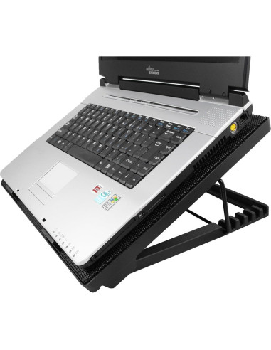 Almohadilla de Enfriamiento KEROLFFU 16" Aluminio USB Ajustable