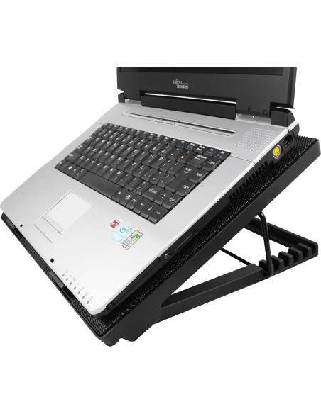 Almohadilla de Enfriamiento KEROLFFU 16" Aluminio USB Ajustable