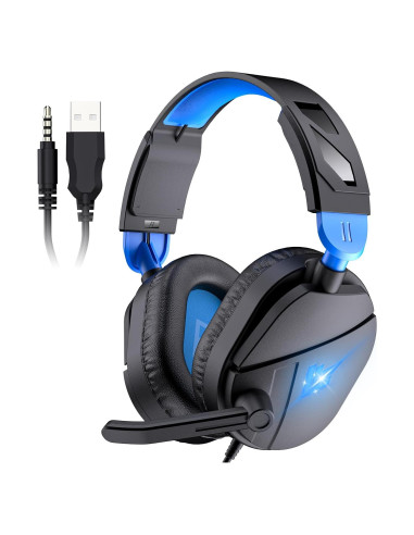Auriculares para Juegos Xuevcn G63 con Micrófono y LED