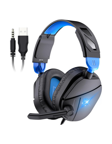 Auriculares para Juegos Xuevcn G63 con Micrófono y LED
